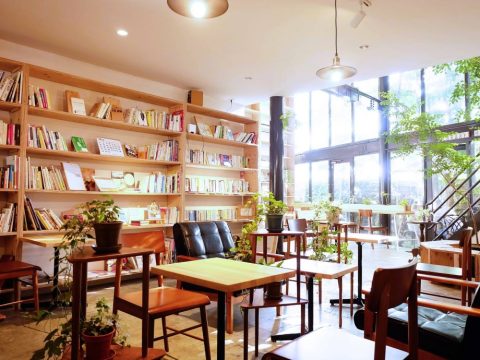 【CAFE木と本】自習室のようなカフェ